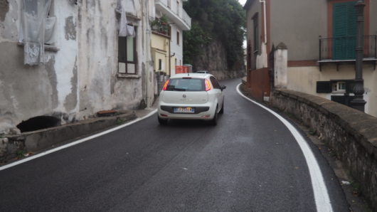 Driving in Amalfi Coast