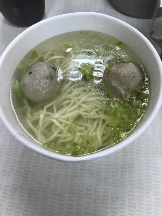 Meatball noodles