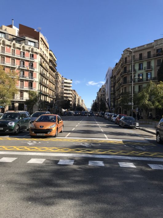 Driving in Barcelona