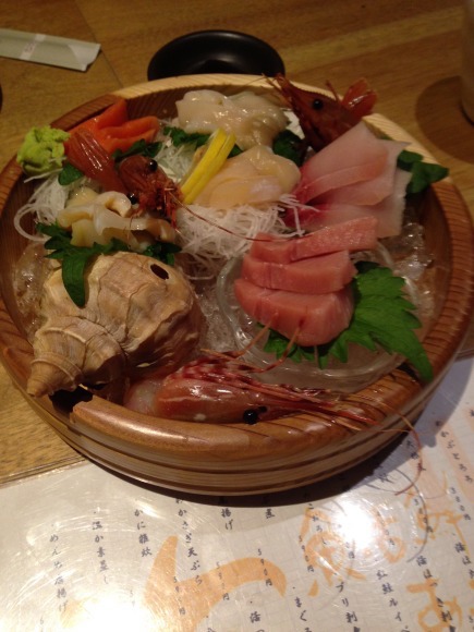 Sashimi - First Dinner