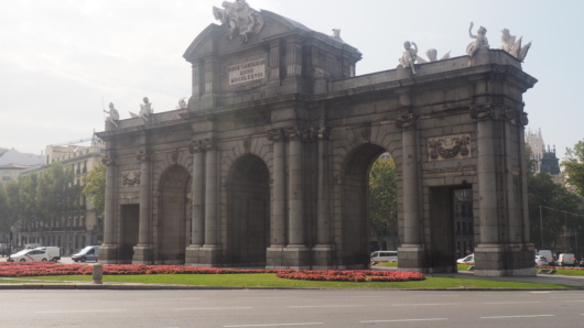 Madrid's Arc De Triomphe
