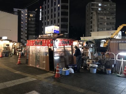 Food Stall outside Hotel