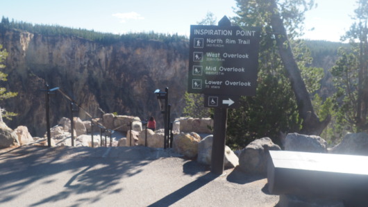 Grand Canyon of the Yellowstone - Inspiration Point