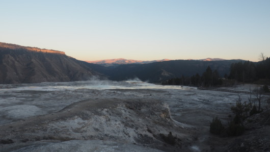 Mammoth Hot Springs - Canary Spring
