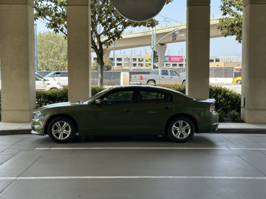 Green Dodge Charger