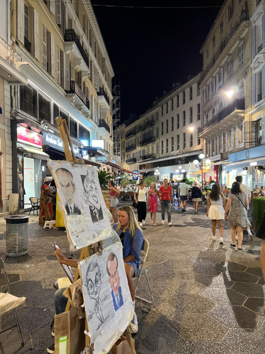 Night at Nice, France