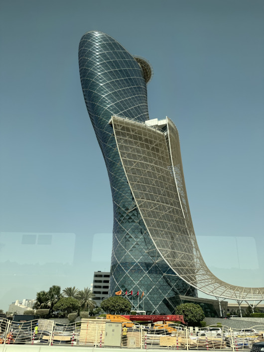 Capital Gate, Leaning Tower of Abu Dhabi