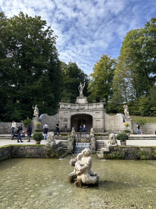 Trick Fountains Hellbrunn, Salzburg