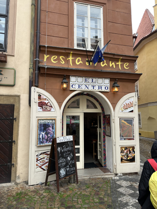 restaurante El Centro, Prague